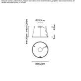 LED hanging lamp Ladek