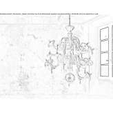 Glass chandelier Panicale