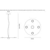 Aluminum LED hanging lamp Canohes