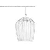 Ceramic hanging lamp Grosmont