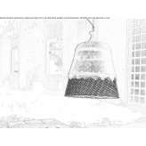 Plaster hanging lamp Burnie