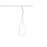 Ceramic hanging lamp Wingham