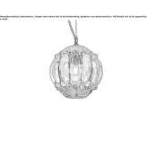Glass pendant lamp Djugun