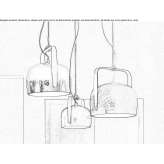 Ceramic hanging lamp Daglica