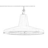 Ceramic hanging lamp Berzunti