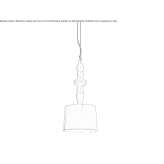 Ceramic hanging lamp Wingham