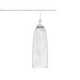 Ceramic hanging lamp Grosmont