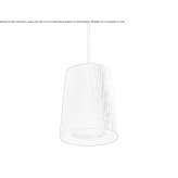 Dimmable oak LED hanging lamp Regoledo