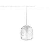 LED hanging lamp made of glass Uvalde