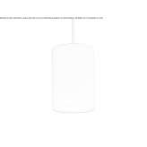 Carrara marble pendant lamp with dimmable LED Regoledo