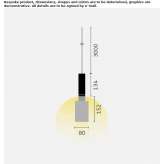 Lampa wisząca LED Gorbunki