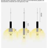 LED hanging lamp Semelhe