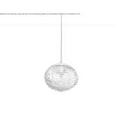 LED hanging lamp made of glass Uvalde