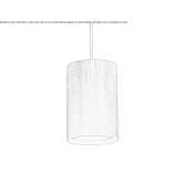 Dimmable oak LED hanging lamp Regoledo