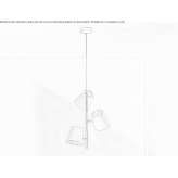 Swivel metal pendant lamp Uvalde