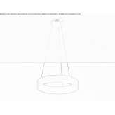 Aluminum LED hanging lamp Uvalde