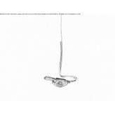 Metal LED hanging lamp Irapuato