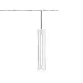 Metal LED hanging lamp Mullovka