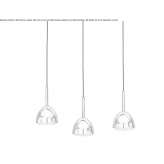 Brass LED hanging lamp Werben