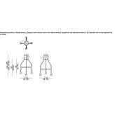 Lampa wisząca z orzecha Canaletta Taquari