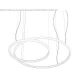 Aluminiowa lampa wisząca LED z funkcją ściemniania Rosemere