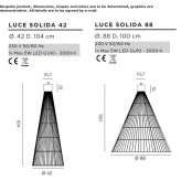 Metalowa lampa wisząca Negaunee