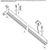 Lampa wisząca z wytłaczanego aluminium Kjenn