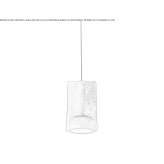 Cement LED hanging lamp Gurghiu