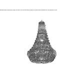 LED hanging lamp made of Murano glass Quesada