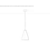 Aluminum hanging lamp Cardiff