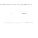 Metalowa lampa wisząca LED Tauriac