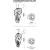 Lampa wisząca Cristalflex® i Lentiflex® Sesena