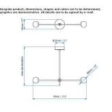 LED hanging lamp Mogesti