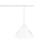 Hanging lamp made of aluminum and wood Tenjay