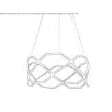 LED hanging lamp Alguaire