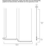 Lampa wisząca LED z akrylu i aluminium Wurzen