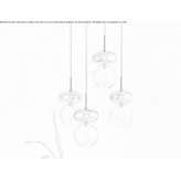 Pendant lamp made of borosilicate glass Grandate