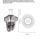 Lentiflex® and Cristalflex® hanging lamp Gniewino