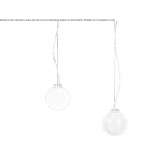 LED hanging lamp made of glass Guapiles