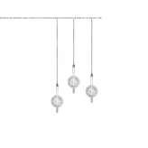 LED hanging lamp made of glass Guapiles