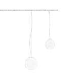 LED hanging lamp made of glass Guapiles