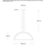 Betonowa lampa wisząca Mtsensk