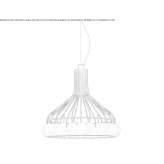 LED hanging lamp Embrun