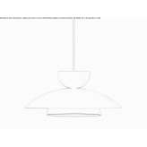 LED hanging lamp Sosnowka