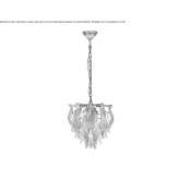 LED hanging lamp made of Murano glass Rotan