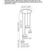 LED hanging lamp Mercer