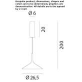 Aluminiowa lampa wisząca LED Barcabo