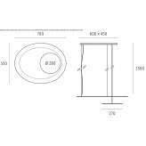 Aluminum LED hanging lamp Topcam