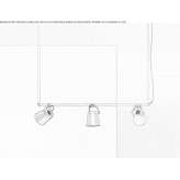 Aluminum LED hanging lamp Chilches