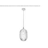 Glass pendant lamp Izborsk